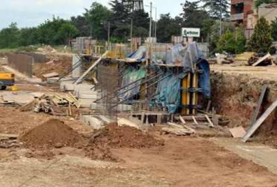 Timsah Arena’da zemin çalışmalarında sona gelindi