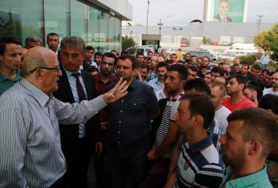 Yeşilyurt’tan Grev Tepkisi