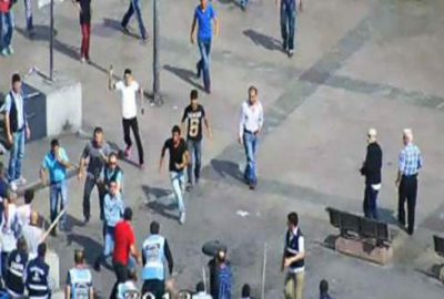 Zabıtaya palalı saldırı