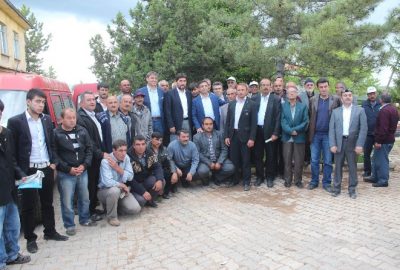 AK Partili Aday Ömer Ünal Derbent İlçesini Ziyaret Etti