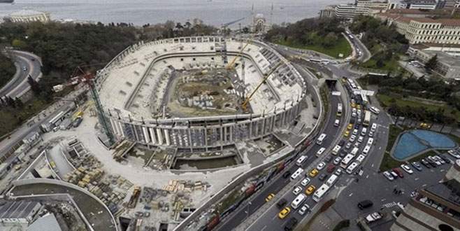 Vodafone Arena inşaatına mühür