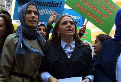 Sümeyye Erdoğan’ın da katıldığı eylemde gerginlik