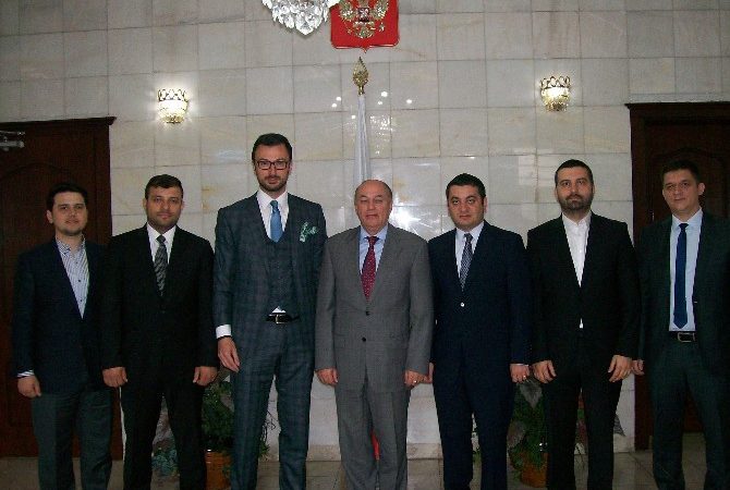 Tsiad’ Dan Rusya Federasyonu Başkonsolosu Dimitry N. Talanov’ A Ziyaret Trabzon Sanayici ve İş Adamları Derneği Başkanı Hasan Kamil Hayali