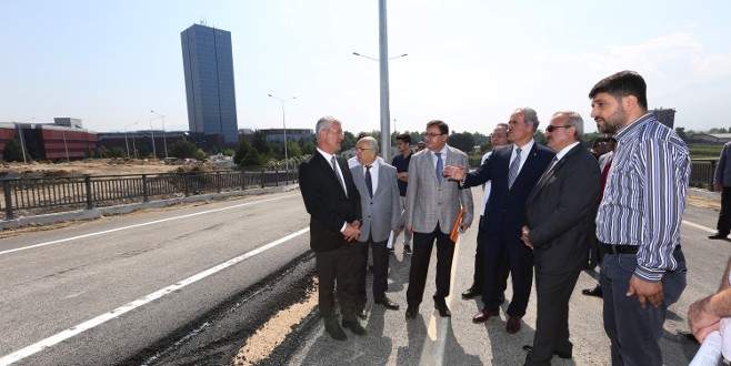 BUTTİM kavşağı ulaşıma açıldı