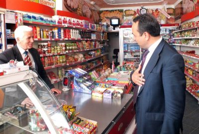 AK Parti Afyonkarahisar Milletvekili Adayı Akif Özkaldı Sandıklı İlçesini Ziyaret Etti