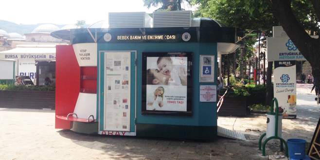 Büyükşehir Belediyesi’nden bebek bakım ve emzirme odaları