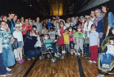 Minikler sinemanın keyfini çıkardılar