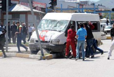 HDP minibüsünün yakılmasında yeni gelişme