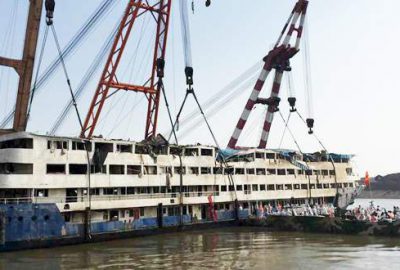 Batan gemide ölü sayısı 396