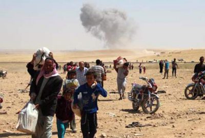 Suriye'nin Haseki kentine bağlı Rasulayn bölgesinde IŞİD ile YPG güçleri