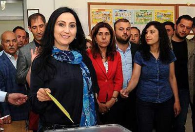 HDP Eş Genel Başkanı Yüksekdağ oy kullandı