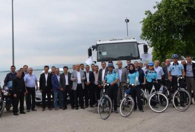 İznik’e bisikletli zabıta