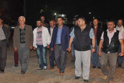 Mahalle sakinleri devriye görevinde