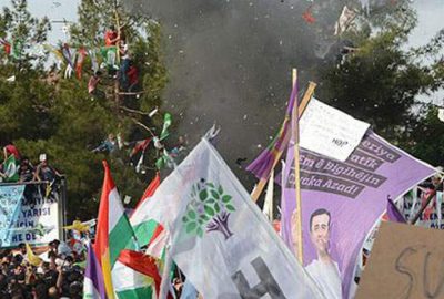 HDP mitingindeki patlamayla ilgili tutuklama