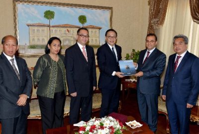 ASEAN Üyesi Ülkelerin Büyükelçilerinden Vali Türker’e Ziyaret