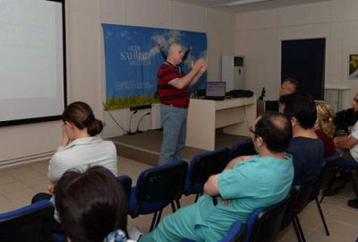 Barınak personeline hijyen eğitimi