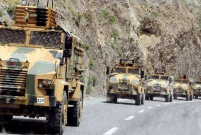 Hakkari’de askeri hareketlilik