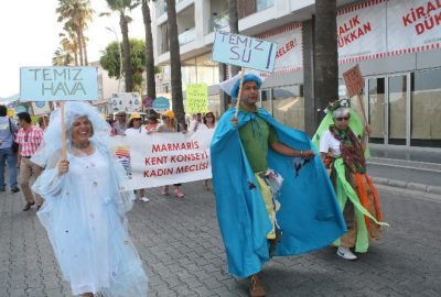 Marmaris’te Doğaya Saygı Yürüyüşü