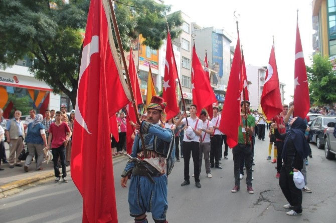 Tekirdağ’da Festival Ateşi Yakıldı