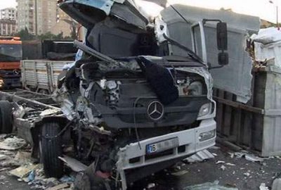 Otoyol savaş alanına döndü!