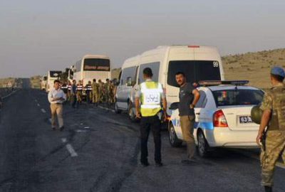 Askeri araç devrildi! 1 şehit