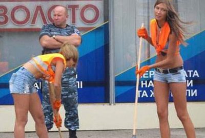 Yürek hoplatan kadın temizlikçiler!