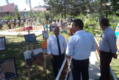 Varto Çaylar Ortaokulunda Yıl Sonu Sergisi