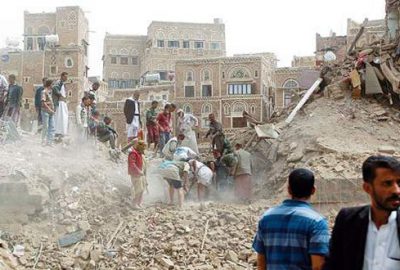 Dünya mirası yerle bir oldu