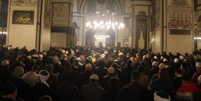 Bursa’da 20 camide hatimli teravih namazı kılınacak