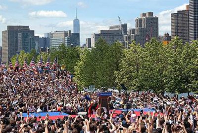 Clinton seçim mitinglerine New York’tan başladı
