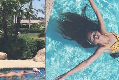 Çıplak poz ortalığı karıştırdı