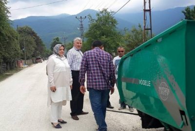 Çınarlı Köyü Yol Çalışmaları Başladı