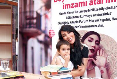 Köy okullarına Hande desteği