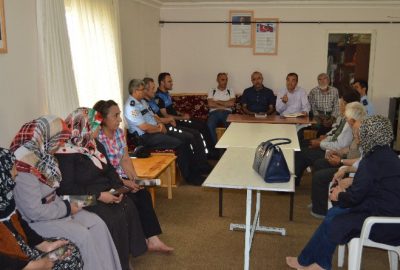 Erzincan Emniyeti Mengüceli Mahallesi İle Huzur Toplantısında