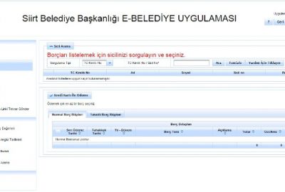 Siirt’te E-belediyecilik Sistemi Hizmete Girdi