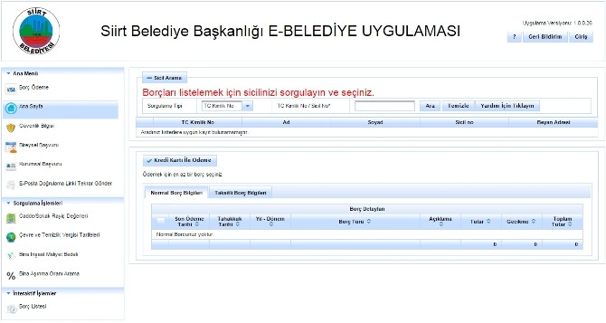 Siirt’te E-belediyecilik Sistemi Hizmete Girdi