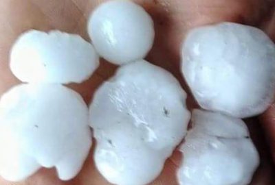 Yenişehir’e dolu yağdı