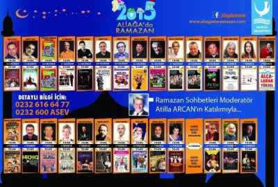 Aliağa Belediyesi’nden Ramazan Ayına Özel Etkinlik Programı