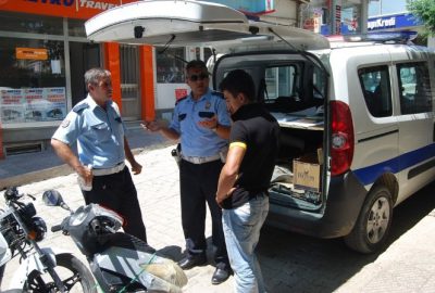 Malkara’da Plakasız Motosikletlere Ceza Yağdı