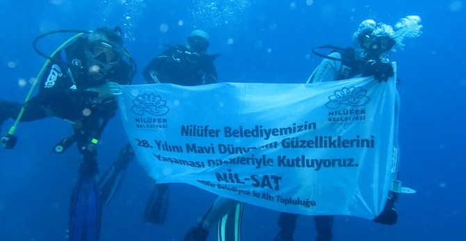 Belediye Personeli Sualtı Dünyasıyla Buluştu