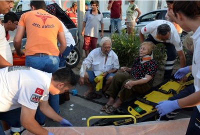 Bodrum’da Trafik Kazası: 2 Yaralı