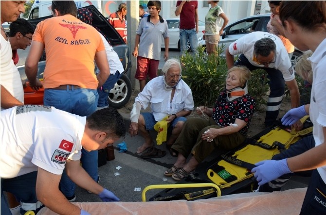 Bodrum’da Trafik Kazası: 2 Yaralı