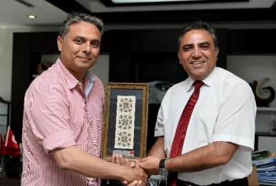 KKTC Temsilcisi, Başkan Uysal’ın Konuğu Oldu