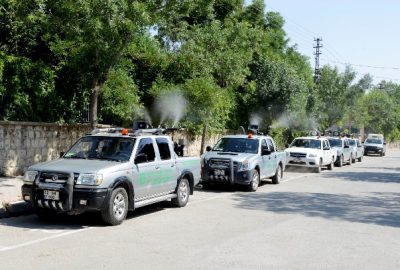 Meram’da İlaçlama Çalışmaları Sürüyor