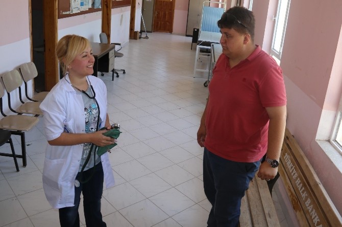 Sütleğen Sağlık Evi Günde 35-40 Hastaya Hizmet Veriyor