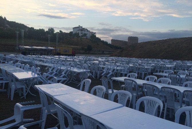 Çanakkale Valiliği ve Eceabat Kaymakamlığı tarafından, Namazgah tabyasında Ramazan ayı