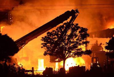 Kimya deposunda patlama