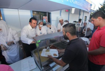 Menderes’te Onlarca Vatandaş İftar Programında Buluştu