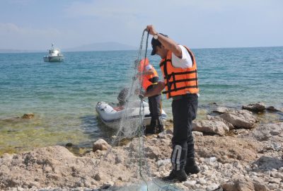 Jandarmadan Balık Nöbeti