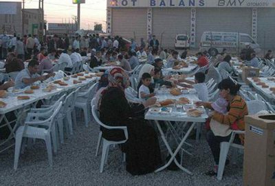 Şehr-i Tuşba’da Şehr-i Ramazan iftar çadırı